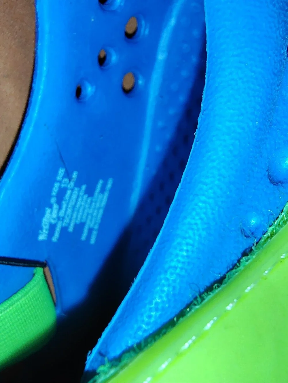 NWT Western Chief Boy's Size 13 Blue/Lime Green Clogs
